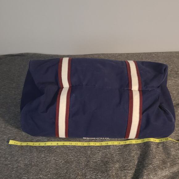Tommy Hilfiger duffle  bag with striped handle Big H Logo no - Picture 6 of 8